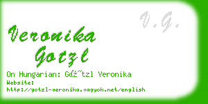 veronika gotzl business card